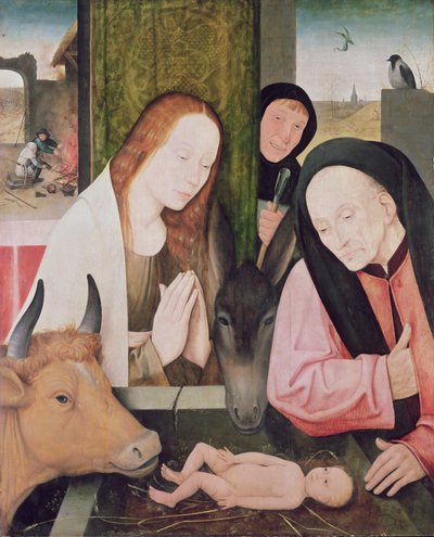 Adorazione del Bambino da Hieronymus Bosch